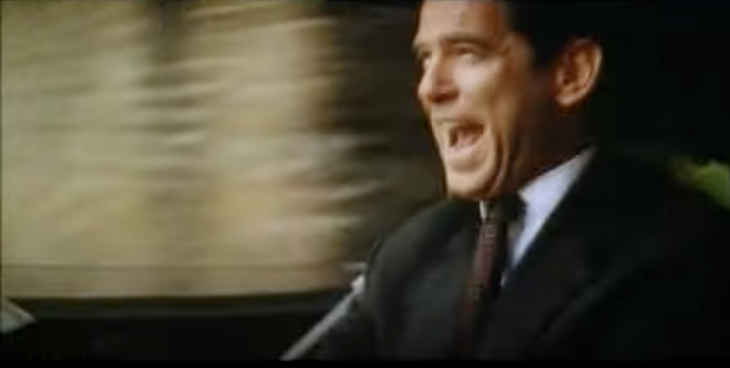 bond laughing