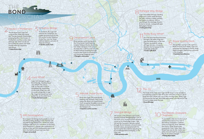 The Bond River Chase Map