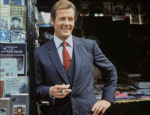 Roger Moore in London