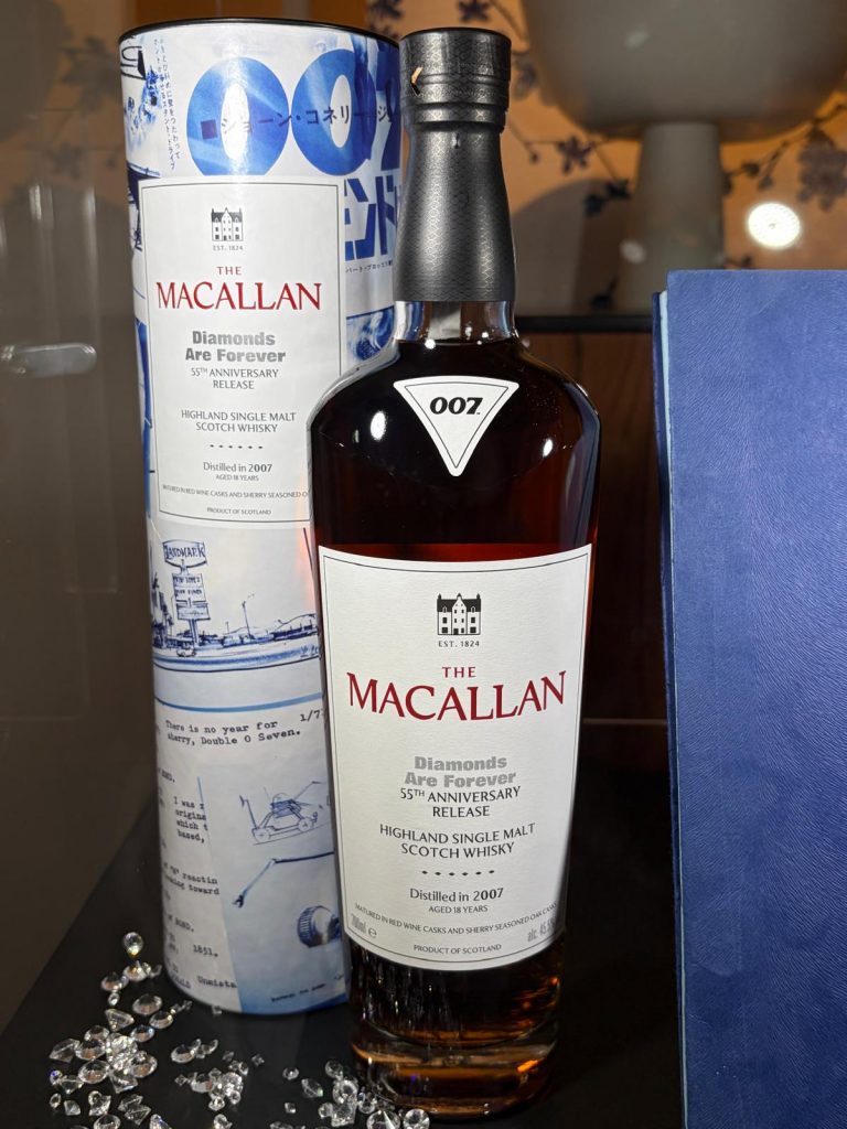 The Macallan diamonds are forever bottle 