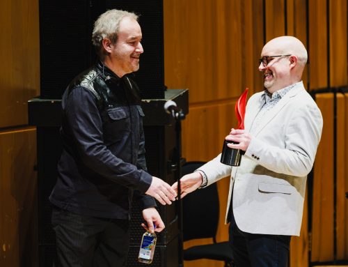 David Arnold Accepts The Gunning Inspiration Award at the Barbican