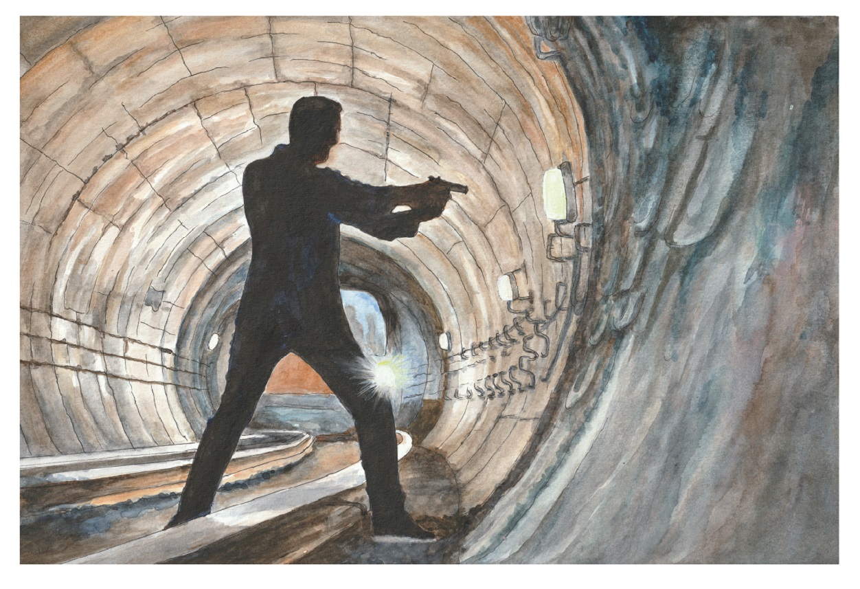 Bond Underground Hand-Finished Print (Edition of 25) - Image 2